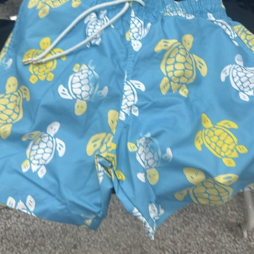 Vilebrequin swim shorts new in sizes L and M, white and blue