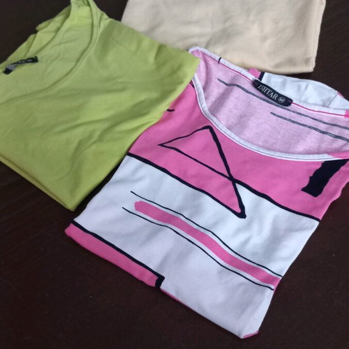 Women's summer blouses used, set of 3, size M