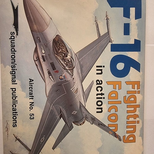 F-16 Fighting Falcon in Action book like new, Squadron/Signal Publications