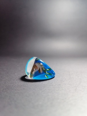Ring size 52.5 like new, blue multicolor