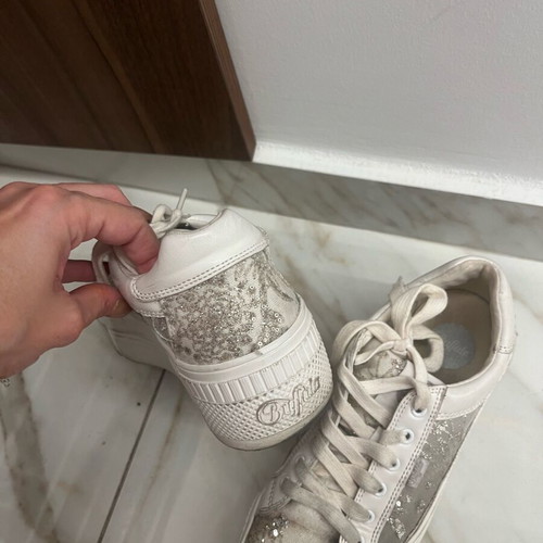 Buffalo sport shoes white used with details size 38