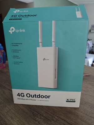 TP-Link 4G Wi-Fi Router Εξωτερικού Χώρου TL-MR100-Outdoor σαν καινούργιο