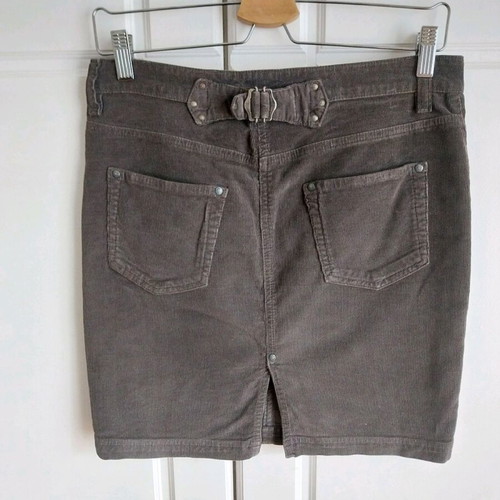 Miss Denim mini corduroy skirt brown like new