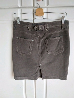 Miss Denim mini corduroy skirt brown like new