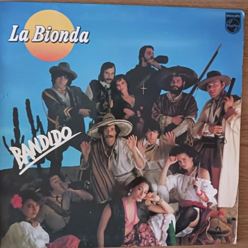 La Bionda Bandido vinyl record used, 1979 gatefold