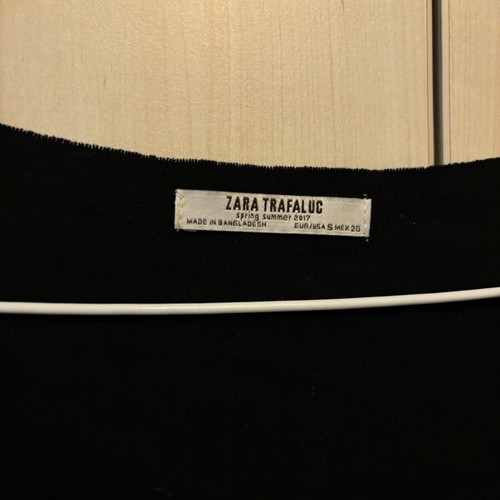 Short-sleeve mako dress like new, black, size S