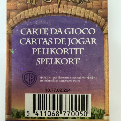 Harry Potter Playing Cards complete deck, like new