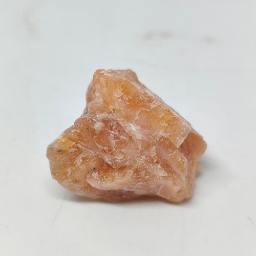 Orange Calcite natural raw mineral 12g like new