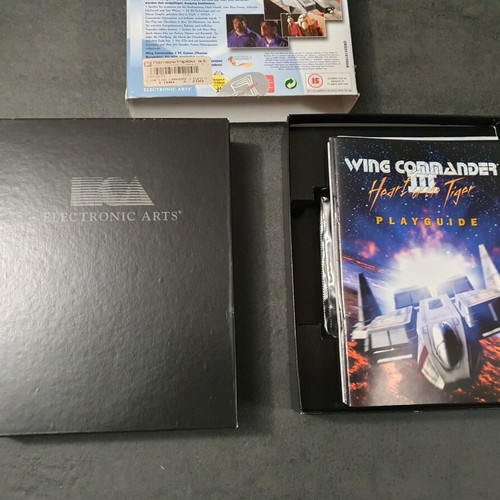 Wing Commander III 3 Big Box PC game used, 4 CDs, English version