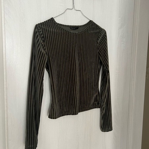 Shein dark green top like new, size S