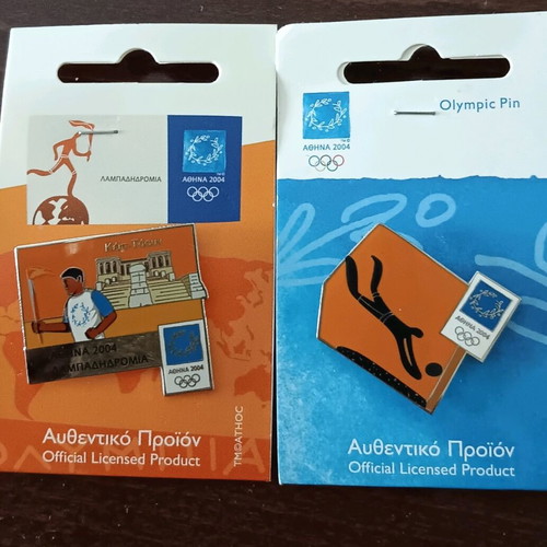 2 Olympic Games pins