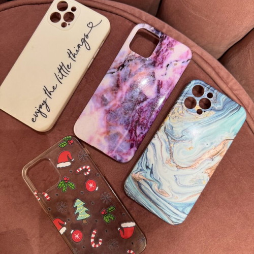 iPhone 12 Pro case used, set of 4 pieces