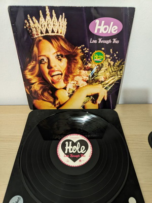 Hole Live Through This LP used, rock genre