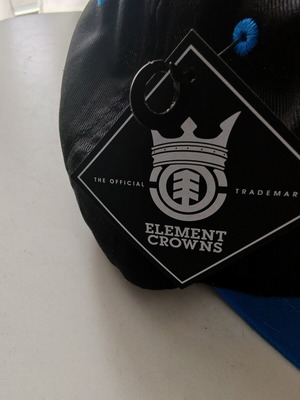 Element hat new with tags, one size