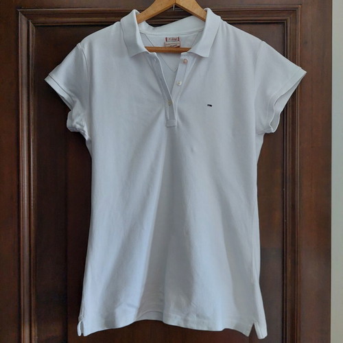 Tommy Hilfiger Denim Polo Shirt white large like new