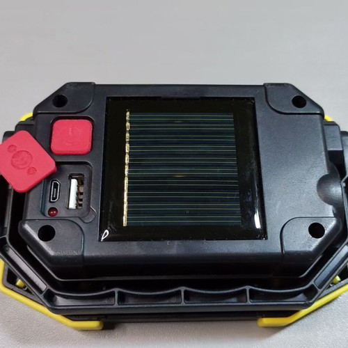 Portable Rechargeable LED COB Projector Solar with Battery
