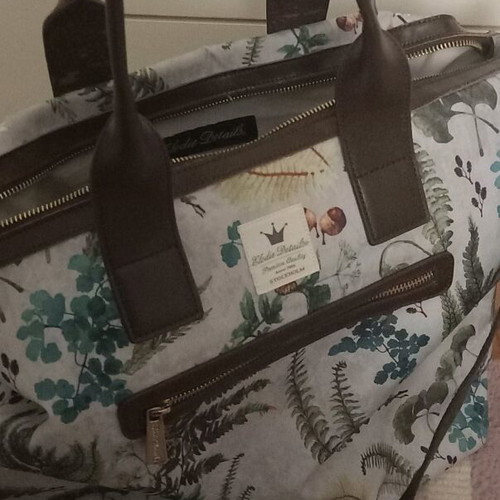 Elodie details diaper bag used for travel and stroller