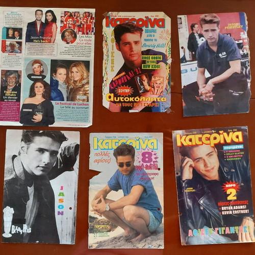 Beverly Hills 90210 #14 Jason Priestley clippings used