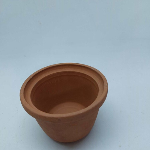Ceramic flowerpot container used 7x10cm