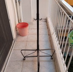 Metal coat rack, height 1.80m