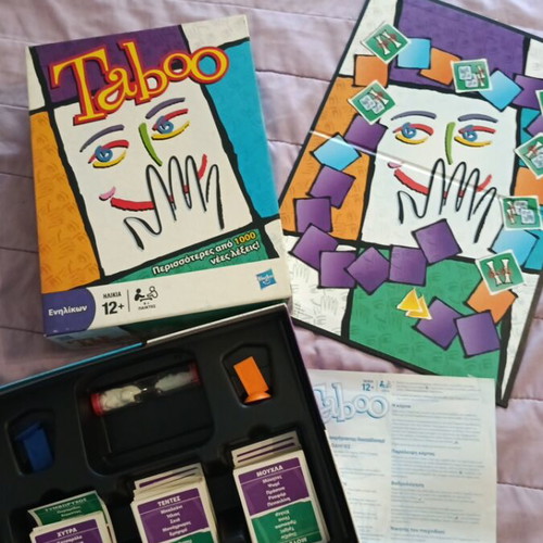 Taboo board game