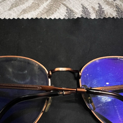 Ray-Ban glasses like new, brown with myopia lenses and blue light
