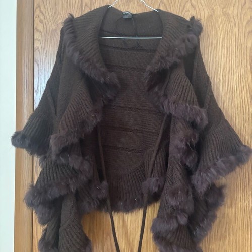 Fullah Sugah cardigan one size used, brown