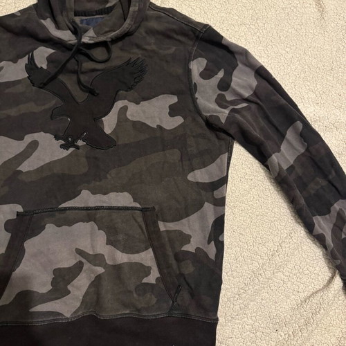 American Eagle military print sweatshirt like new, unisex