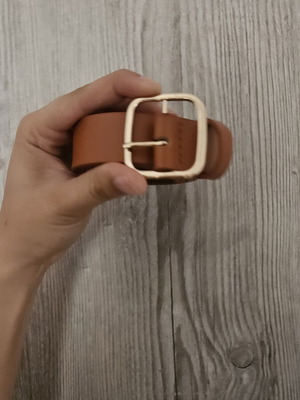 Brown belt, size 100