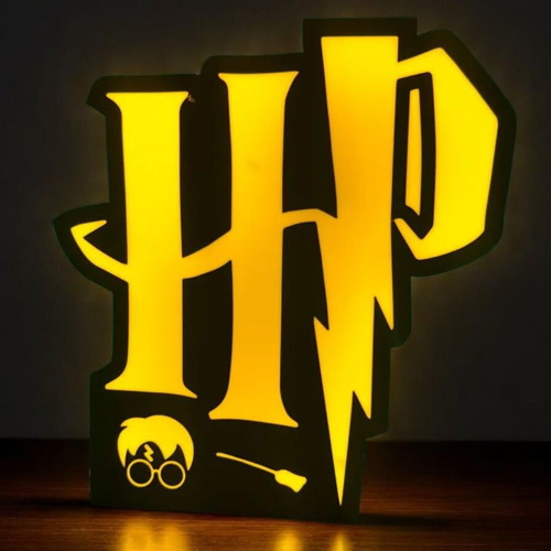 Magical Harry Potter lightbox new, fan art lamp