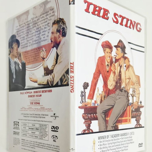 The Sting DVD like new with Greek subtitles