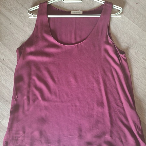 Philosophy sleeveless top like new, burgundy, size L