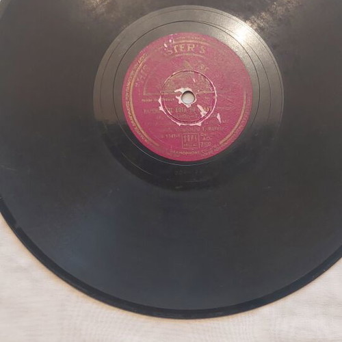 Odeon 78 RPM Record used, Thanasis Evgenikos & Kaiti Grey 1954