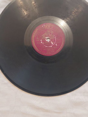 Odeon 78 RPM Record used, Thanasis Evgenikos & Kaiti Grey 1954