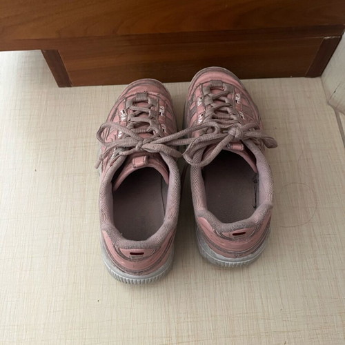 Fila kids shoes used, size 34, sporty, white and pink