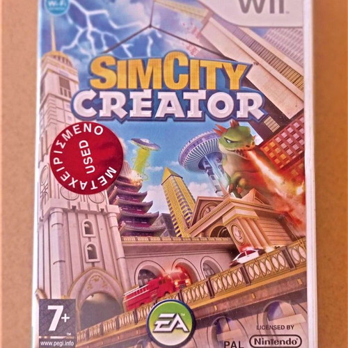 Sim City Creator game for Wii