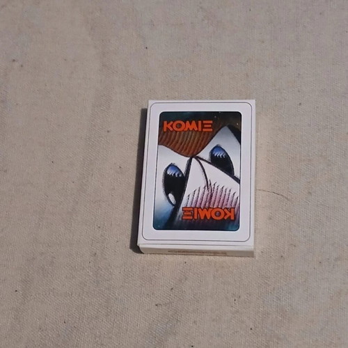Komix playing cards like new