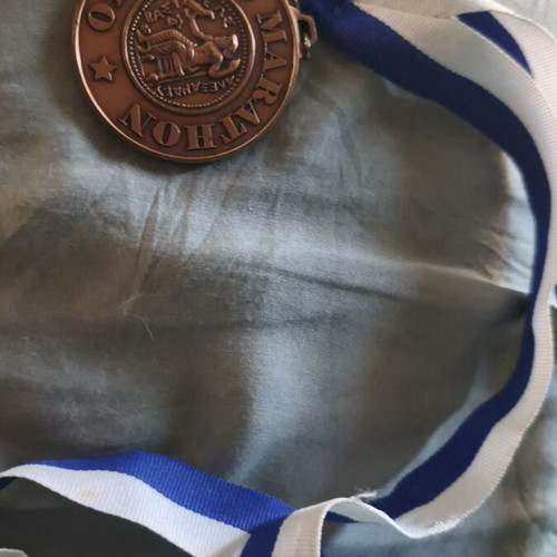 Olympus Marathon Finisher Medal like new