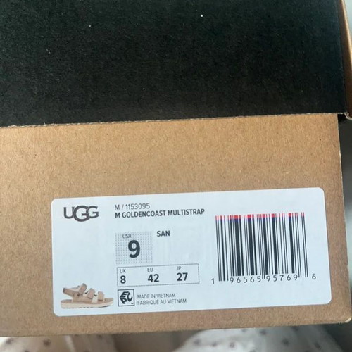UGG Golden Coast Multistrap Flatform Sandals new, size 42