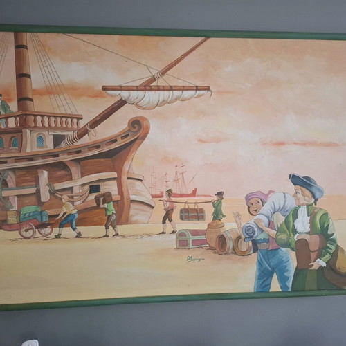 Painting Robinson Crusoe like new