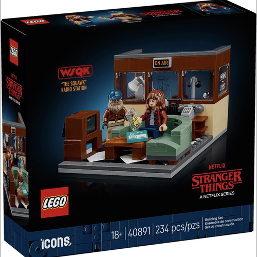 Lego Stranger Things WSQK Station 40891 new
