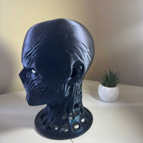 Headset stand shaped like Vecna's head Stranger Things new
