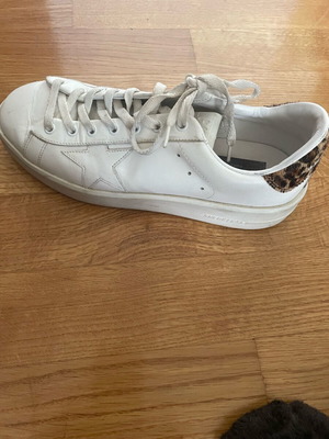 Golden Goose sneakers with pony leopard, size 40, like new