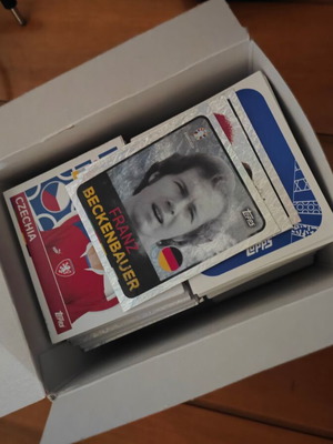 Αυτοκόλλητα Topps EURO 2024 πακέτο 100 καινούργια