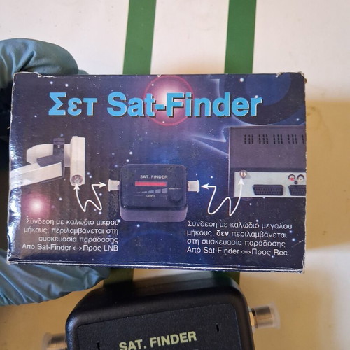 Sat Finder SF-95LDB satellite dish alignment meter new with box