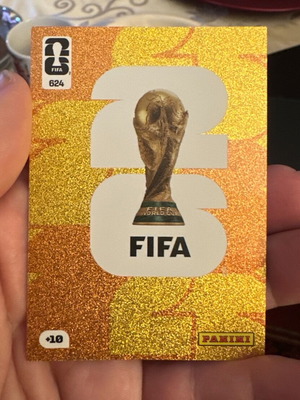 Panini FIFA World Cup 2026 Adrenalyn XL κάρτα #624 χρυσή καινούργια