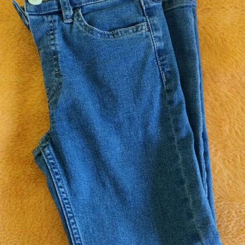 H&M Jeans Stretch Pants For Boys Like New, Blue 122 cm