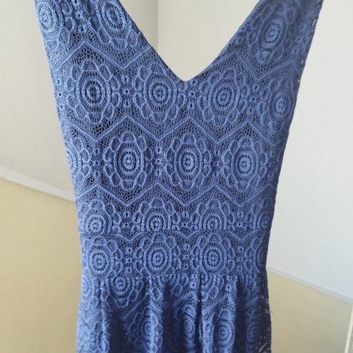 Mela London navy δαντελένιο φόρεμα XL σαν καινούργιο