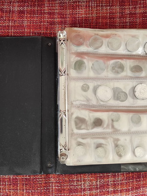 Rare Drachma Coin Collection 1846-1957 and 1980-84 in Binder