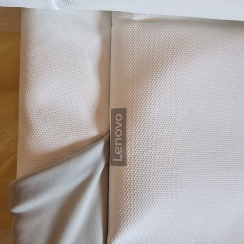 Lenovo backpack white/grey like new